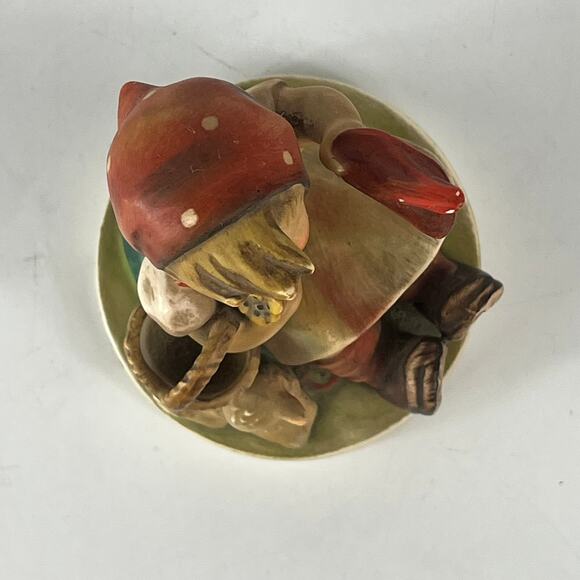 Goebel M.I. Hummel Figurine Aui Wiedersehen Farewell 4" Made in W. Germany #65/I - Picture 5 of 13